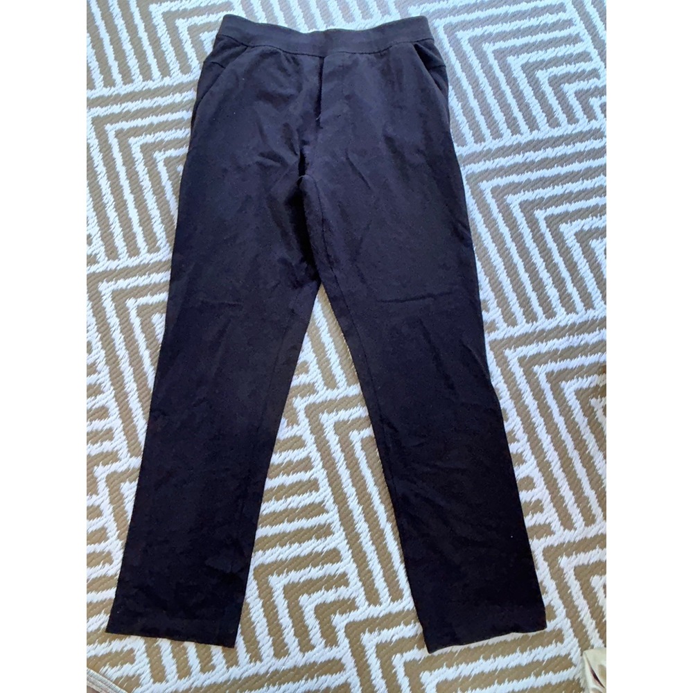 Lululemon Drawstring Pull-On Classic-Fit Black Large ABC Nylon/Lycra Stretch